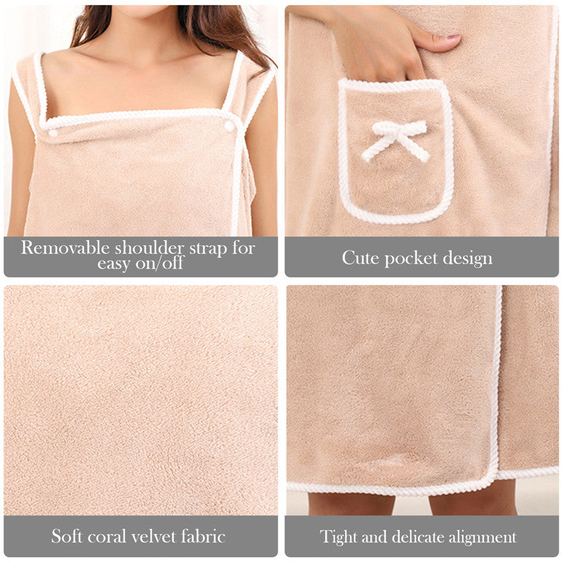 Soft Wearable Towel